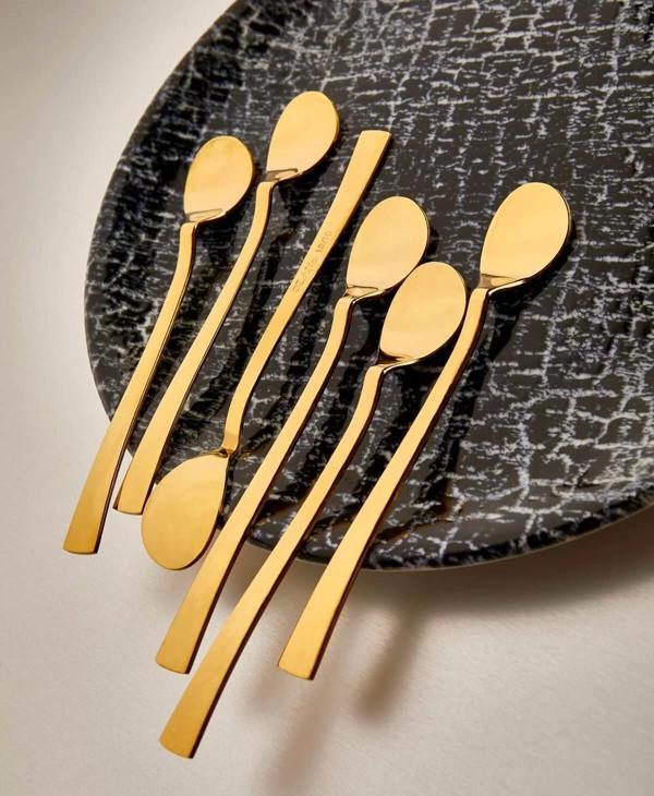 Özlife 6 Adet Zen Gold Çay Kaşığı - 358 - Image 1
