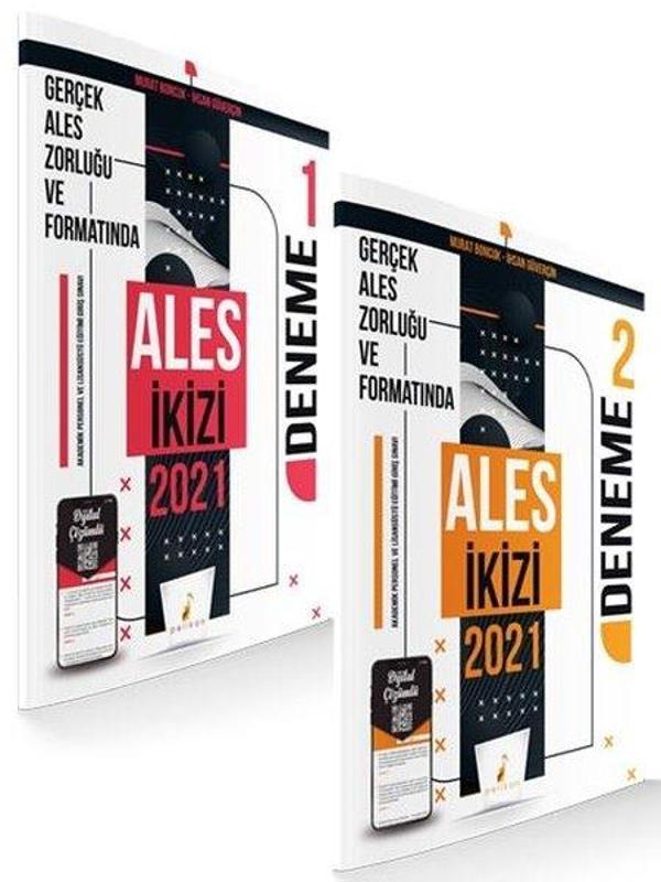 ALES İkizi 2 Özgün Deneme Sınavı Dijital Çözümlü - Pelikan Yayınları - Image 1