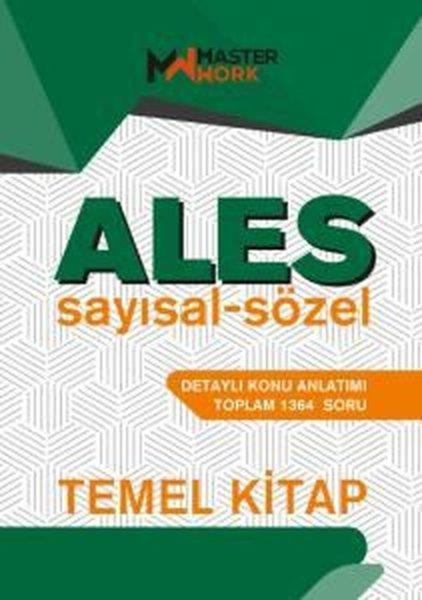 ALES Temel Kitap Sayısal - Sözel Detaylı Konu Anlatımı - Masterwork - Image 1