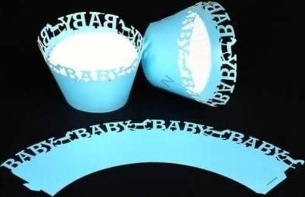 CUPCAKE KENAR DANTELİ - BABY MAVİ - Image 1