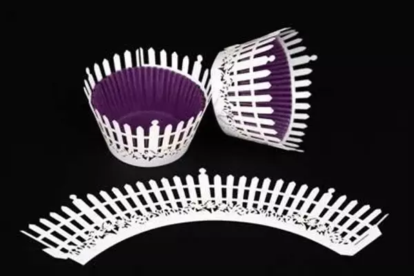 CUPCAKE KENAR DANTELİ - ÇİT BEYAZ - Image 1