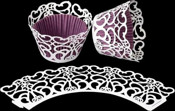 CUPCAKE KENAR DANTELİ - SEYREK DANTEL - 10 ADET - Image 1