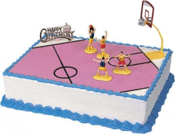 BASKETBOL PASTA SÜSÜ OYUNCAK SET - Image 1