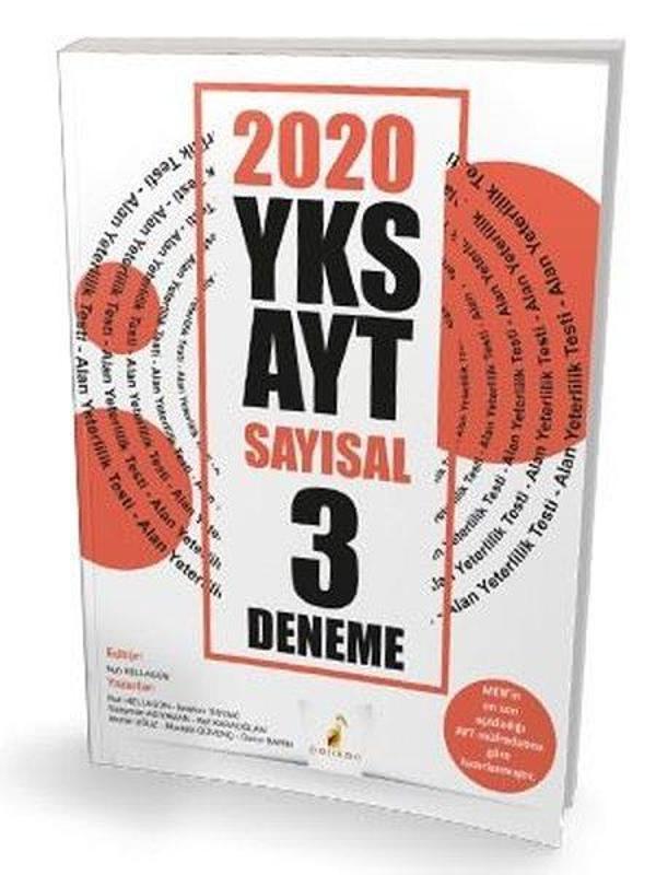 2020 YKS AYT Sayısal 3 Deneme Sınavı - Pelikan Yayınları - Image 1