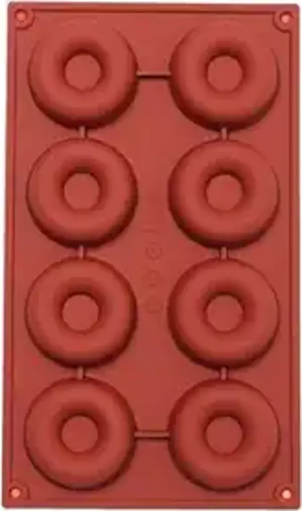 DONUT SİLİKON KALIBI 8'Lİ - Image 1
