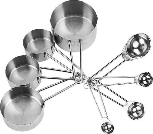 ÇELİK SIVI ÖLÇEK SET 4 PARÇA - Image 1