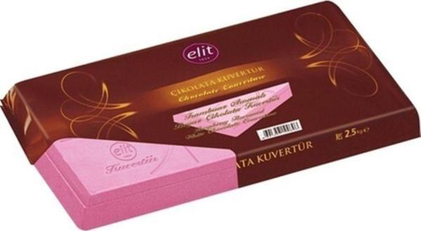 FRAMBUAZ KONFİSERİ ÇİKOLATA 2,5KG - ELİT MARKA - Image 1