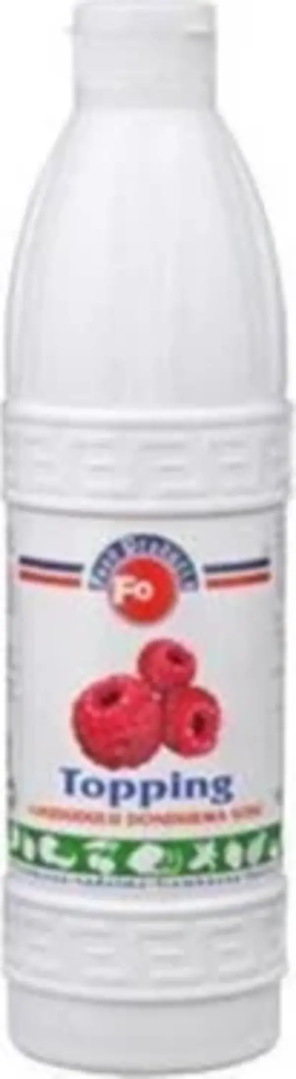 FRAMBUAZ MEYVELİ Topping (DONDURMA SOSU) 1KG. FO MARKA - Image 1