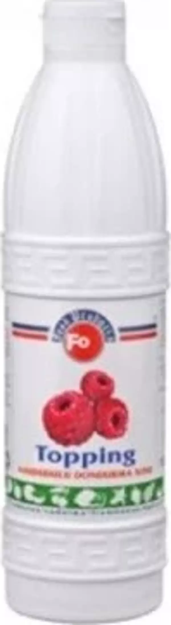 FRAMBUAZ MEYVELİ Topping (DONDURMA SOSU) 1KG. FO MARKA - Image 1