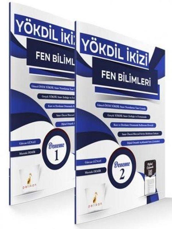 YÖKDİL İkizi Fen Bilimleri Seti - 2 Kitap Takım - Pelikan Yayınları - Image 1