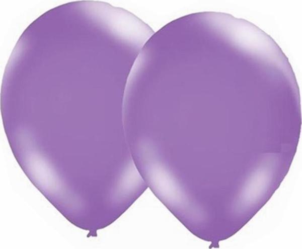METALİK BALON MOR 10 ADET - Image 1