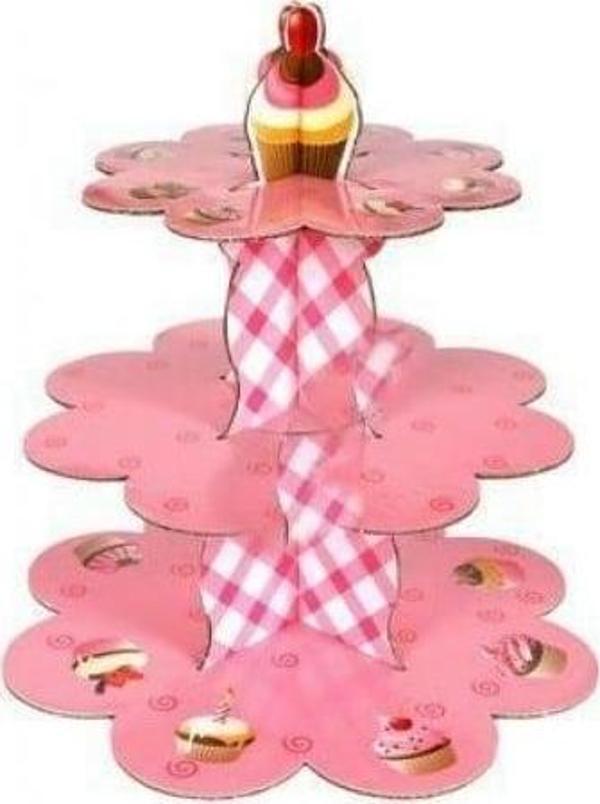 MYEBI KARTON CUPCAKE STANDI CUPCAKE DESENLİ - Image 1