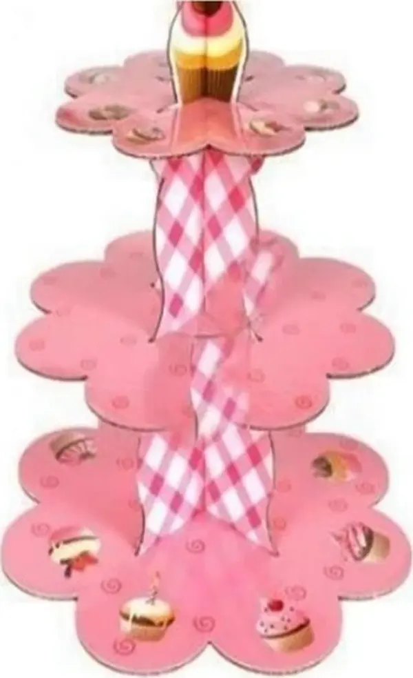 MYEBI KARTON CUPCAKE STANDI CUPCAKE DESENLİ - Image 1