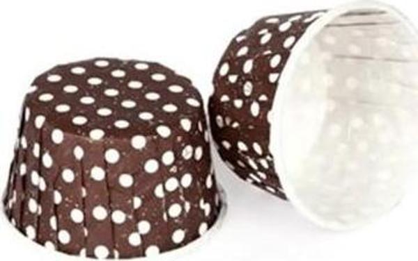 ÖZEL PET KAPSÜL 44*35mm 50 ADET KAHVERENGİ PUANTİYE - Image 1