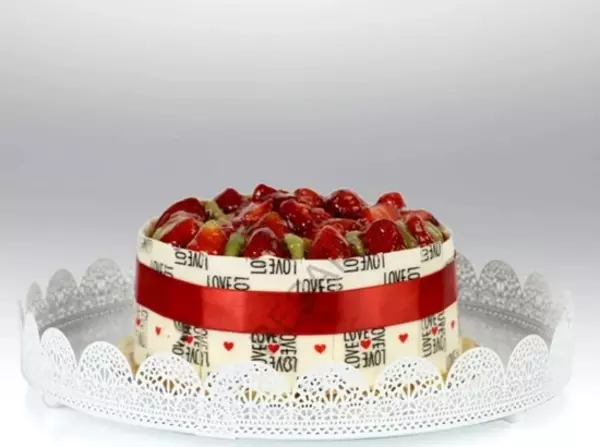 METAL CUPCAKE STANDI - BEYAZ - Image 1