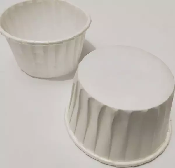 ÖZEL PET KAPSÜL 62*40mm. BEYAZ 50 ADET - Image 1