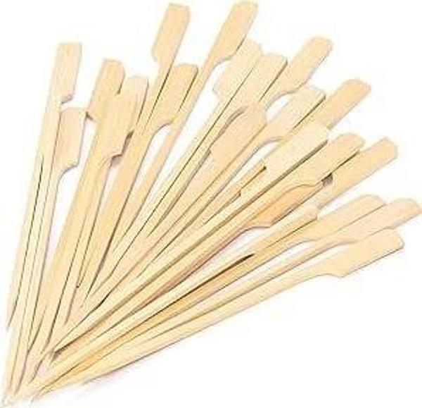 ÖZEL YASSI ÇÖP ŞİŞ 25CM 100 ADET - Image 1