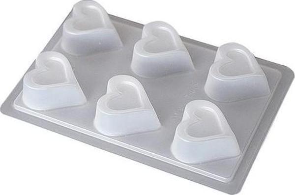 PLASTİK ÇİKOLATA KALIBI - KALP SET - Image 1