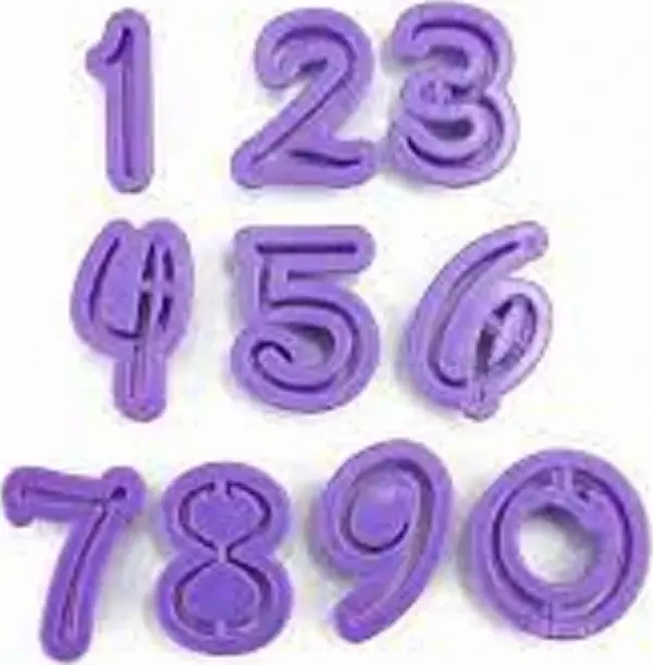 PLASTİK DISNEY RAKAM SET 10 PARÇA - Image 1