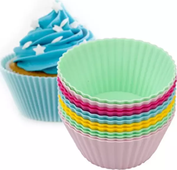SİLİKON MUFFIN CUP 12'Lİ SET - Image 1