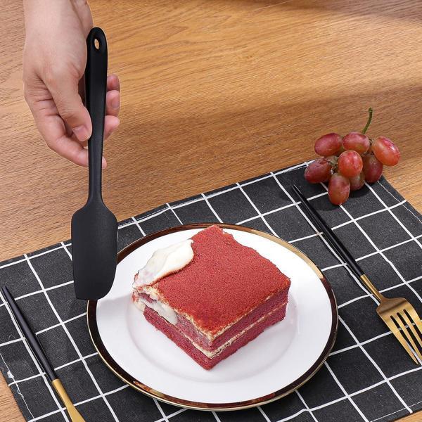 SİLİKON SPATULA KÜÇÜK SİYAH - Image 1