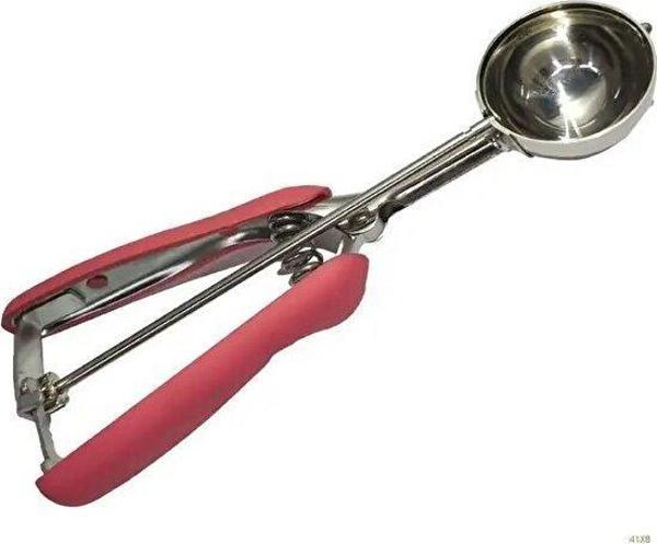 STÖCKEL DONDURMA KEPÇE 45MM SERAMİK KAPLI-KIRMIZI SAPLI E1/40 - Image 1