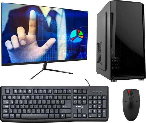 Turbox Tx5255 Intel Core i3 6100 16GB DDR4 256GB SSD 23.8 inç FHD Monitör Masaüstü Ofis Bilgisayarı - Image 1