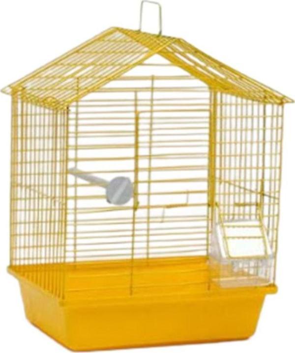 Tek kapılı Kuş Kafesi 26X20X27.5 Çeşitli Renklerde - Image 1