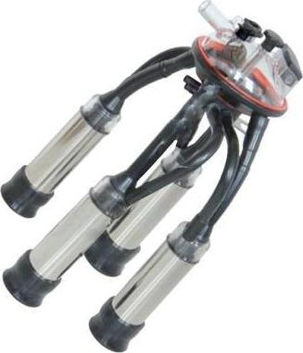 Bartech Komple Süt Pençesi 160 cc Krom Kılıf Memelik Kauçuk - Image 1