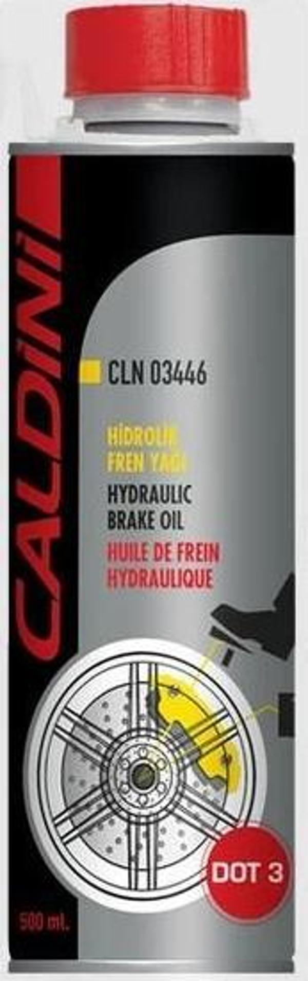 Caldini Hidrolik Fren Yağı Dot3 500 ml CLN 03446 - Image 1