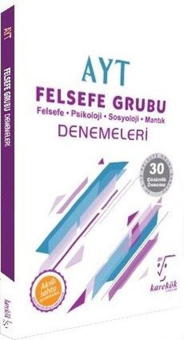 AYT Felsefe Grubu Denemeleri - Karekök Eğitim Yayınları - Image 1