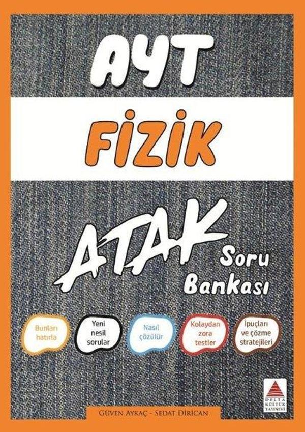 AYT Fizik Soru Bankası Atak - Delta Kültür-Eğitim - Image 1