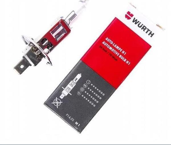 Würth Tek Filamanlı Far Ampulü H1-12V-55W - Image 1