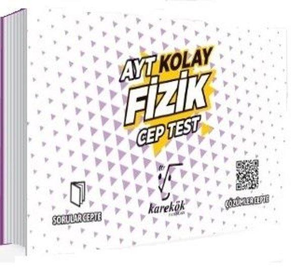 AYT Kolay Fizik Cep Test - Karekök Eğitim Yayınları - Image 1