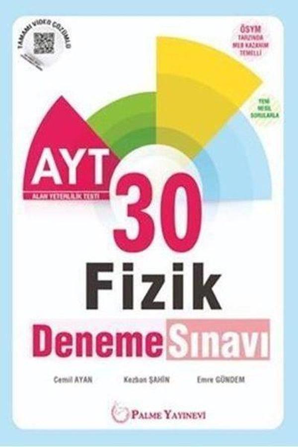 AYT Fizik 30 Deneme Sınavı - Palme Eğitim - Image 1