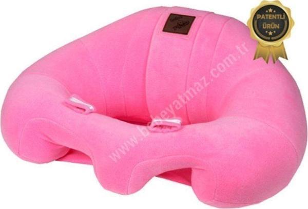 BEBEYATMAZ Bebek Oturma Destek Minderi Pembe - Image 1