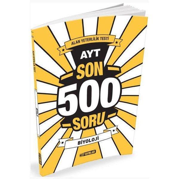 AYT Son 500 Soru - Biyoloji - Hız Yayınları - Image 1