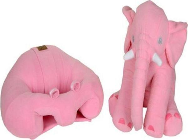 BEBEYATMAZ Destek Oturma Minderi Ve Pembe Uyku Fili - Image 1