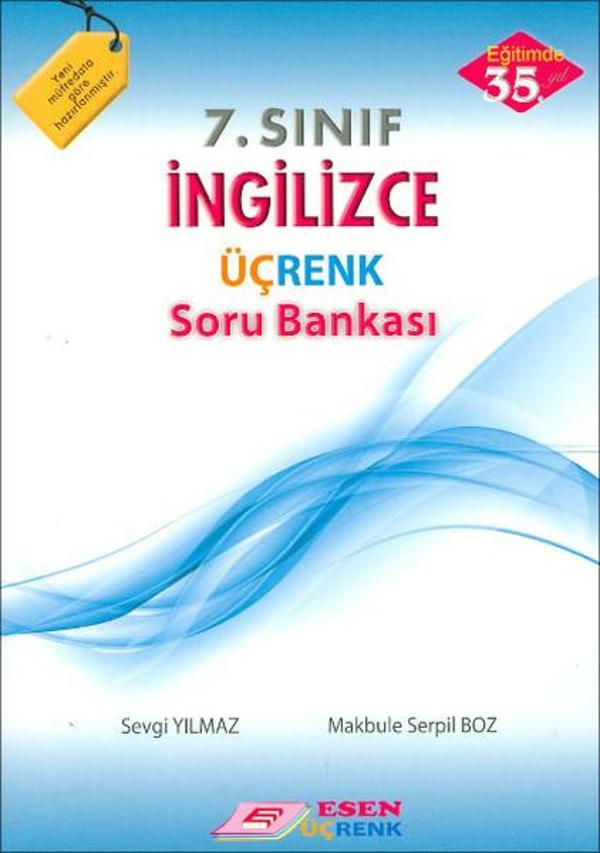 Üçrenk 7. Sınıf İngilizce Soru Bankası - Esen Yayıncılık - Eğitim - Image 1