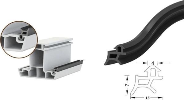 Htm Yapı Pimapen Pvc Kapı Ve Pencere Fitili Contası 10 Metre - Image 1