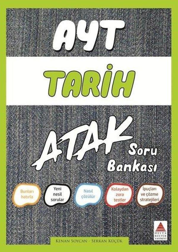 AYT Tarih Soru Bankası Atak - Delta Kültür-Eğitim - Image 1