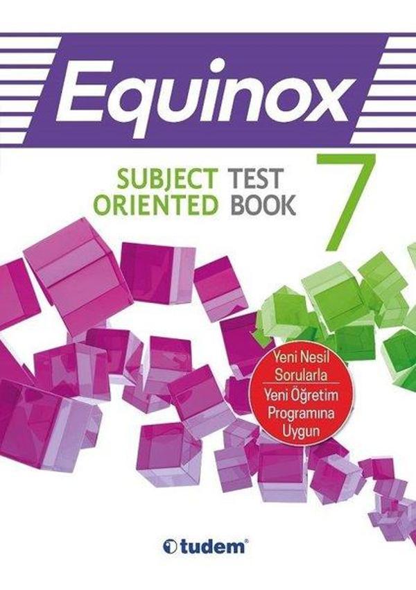 İngilizce 7 Equinox Subject Oriented Test Book - Tudem Yayınları - Ders Kitapları - Image 1