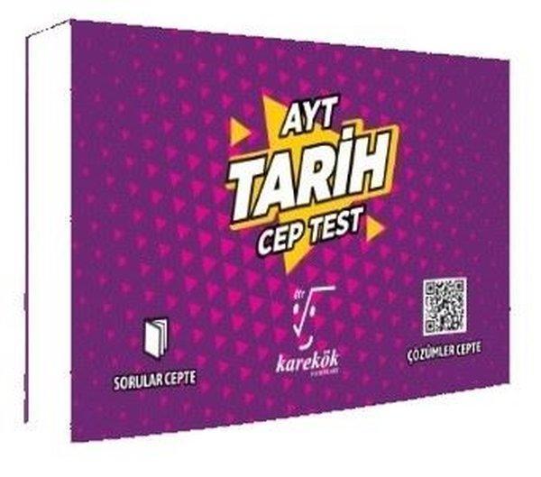 AYT Tarih Cep Test - Karekök Eğitim Yayınları - Image 1
