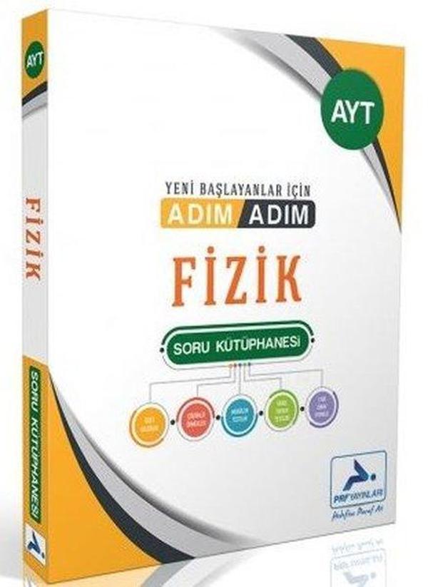 AYT Fizik Adım Adım Soru Kütüphanesi - PRF Paraf Yayınları - Image 1
