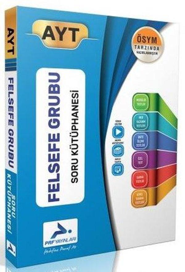 AYT Felsefe Grubu Soru Kütüphanesi - PRF Paraf Yayınları - Image 1