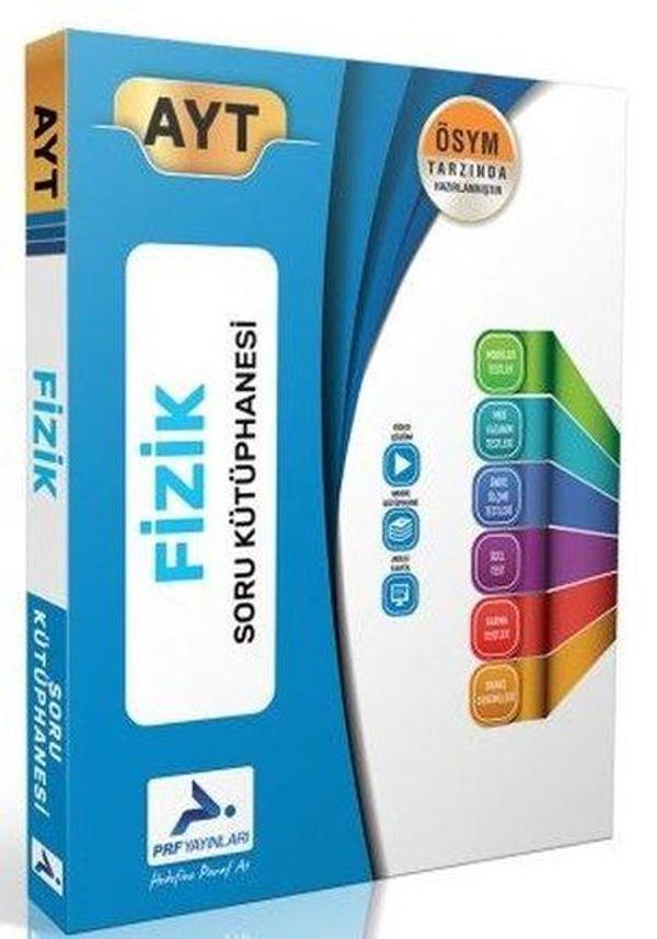 AYT Fizik Adım Adım Tamamı Çözümlü Soru Kütüphanesi - PRF Paraf Yayınları - Image 1