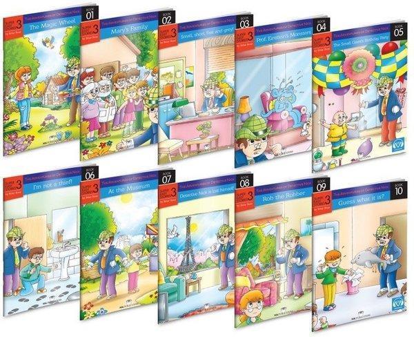 İngilizce Hikaye Seti (10 Kitap) İlkokul 3. Sınıf Karekod Dinlemeli - MK Publications - Image 1