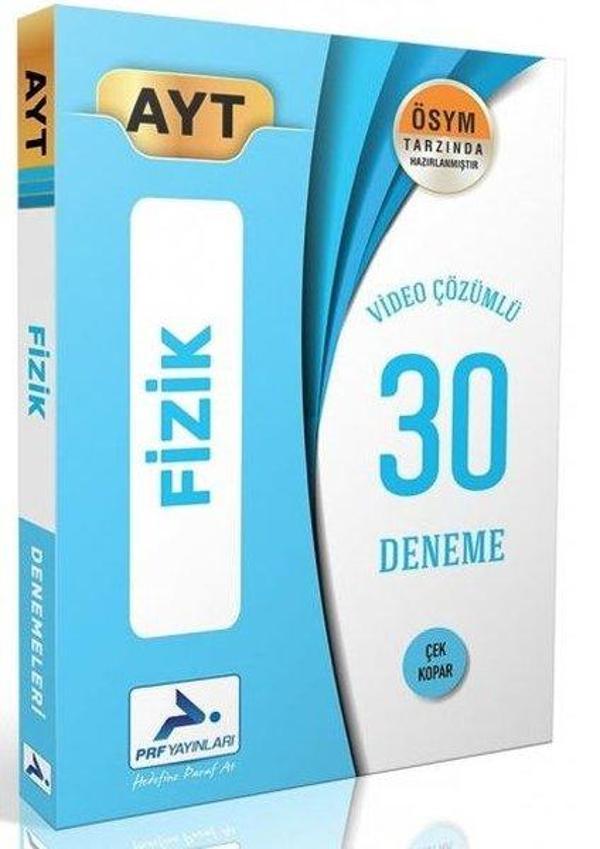 AYT Fizik Video Çözümlü 30 Deneme - PRF Paraf Yayınları - Image 1