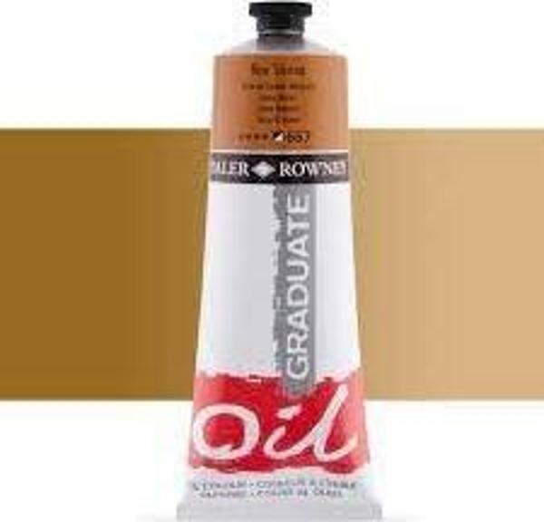 Daler Rowney Graduate Yağlı Boya 38ml 667 Raw Sienna - Image 1