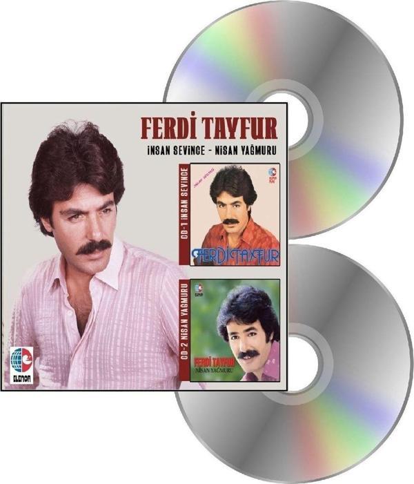 Elenor Müzik Ferdi Tayfur - İnsan Sevince / Nisan Yağmuru (2 Li Box) ( Cd ) - Image 1